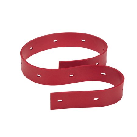 NOBLES/TENNANT SQUEEGEE - BUDGET LINE, REAR 3/16 RED, FITS TN 1023329
